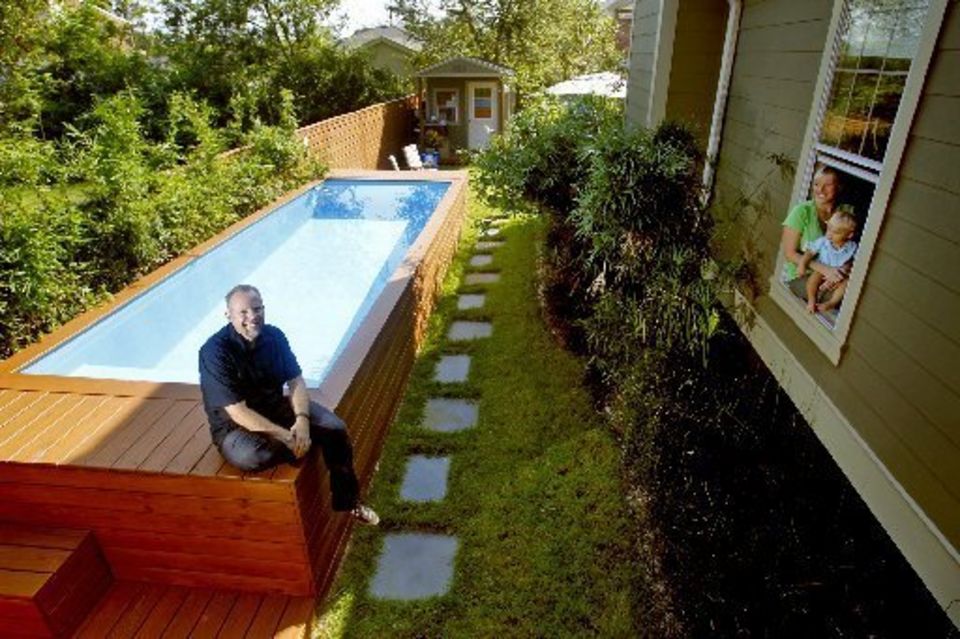 Строим каркасный бассейн на даче: два варианта на любой вкус