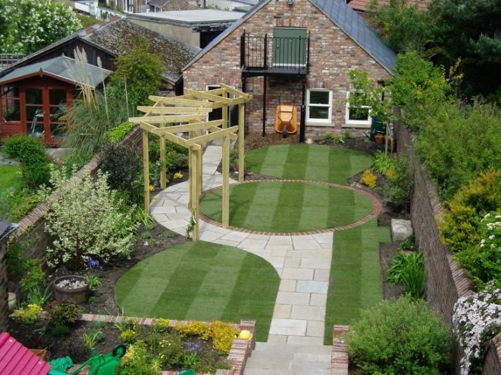 Дизайн сада и огорода на 6 сотках - фото: оформление маленького участка, ландшафтный дизайн
