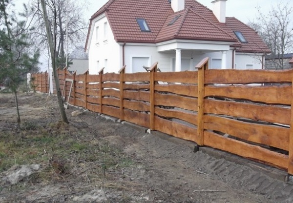 Как сделать деревянный забор своими руками: забор из дерева на даче | Dnipro-M